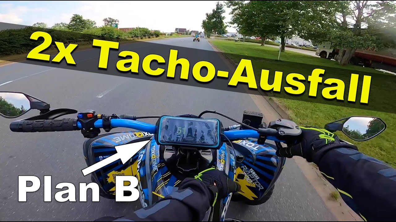 Tacho-Ausfall Notfallplan / Wenn mal wieder was schief geht / Quad-Vlog ToxiQtime