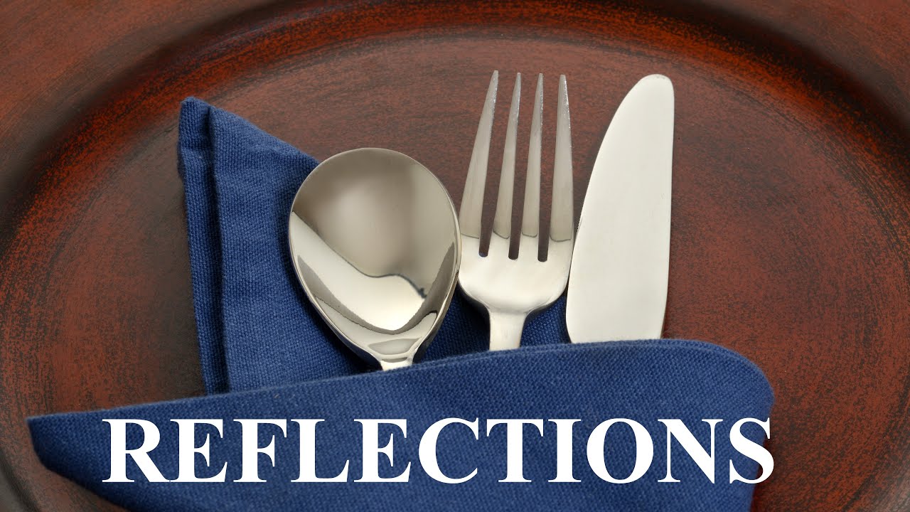 Reflections in utensils food photography