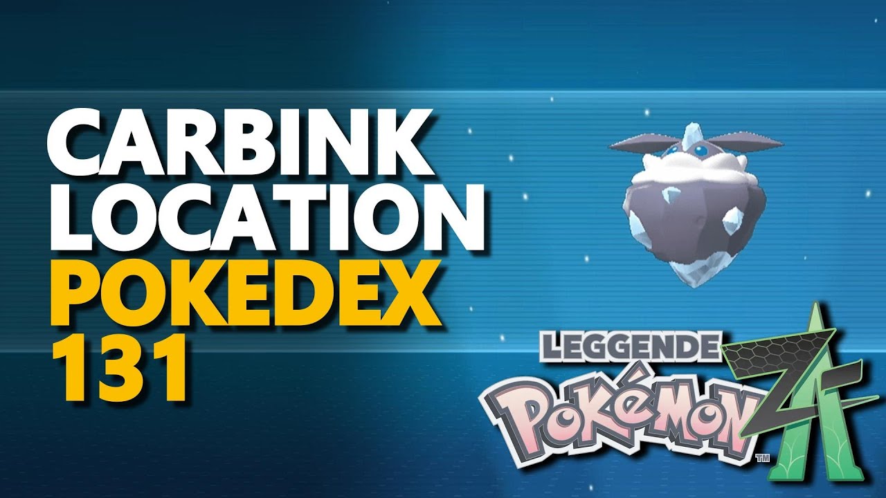 Carbink Location Pokemon Legends Z-A 131