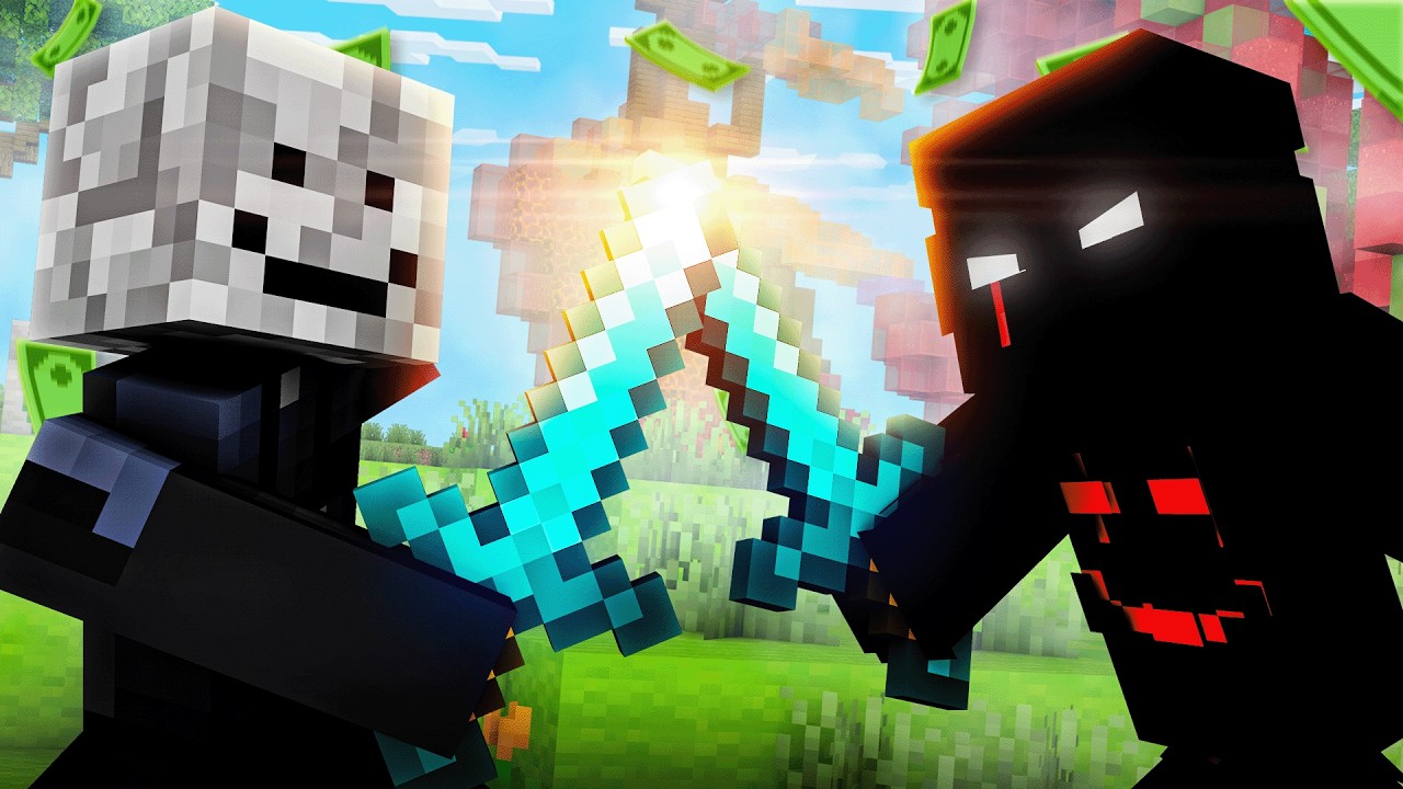 POJEDYNEK o 1000zł z janekv w MINECRAFT