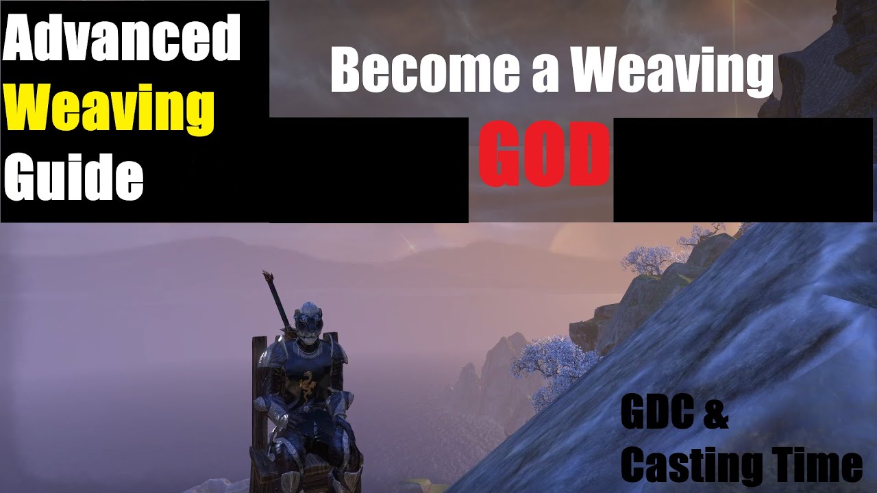 Advanced Weaving Guide | Global Cooldown and Cast time | Elder Scrolls Online | part 2/4