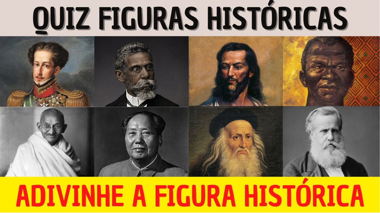 Adivinhe as Figuras Históricas | Quiz de Figuras Históricas