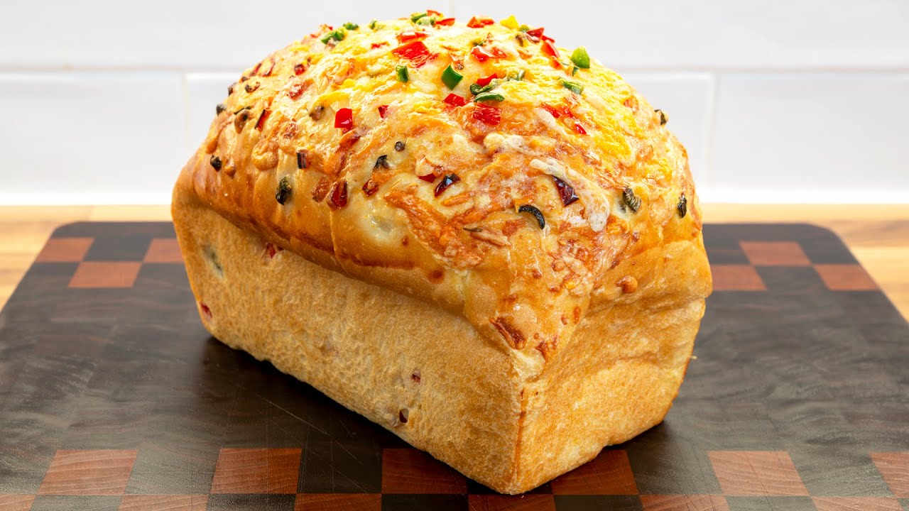 Cheddar & Jalapeño Bread.  The ultimate sandwich bread.