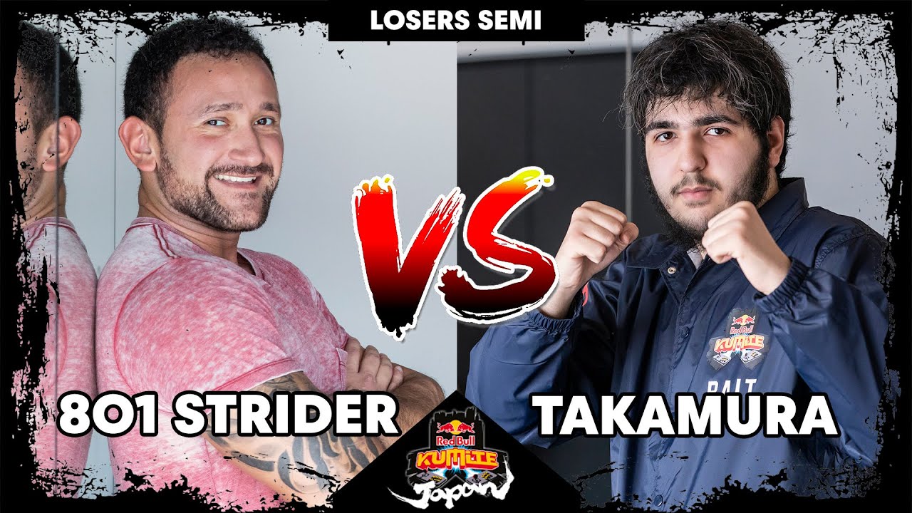 [Losers Semi-Final] Takamura vs 801 Strider | Red Bull Kumite