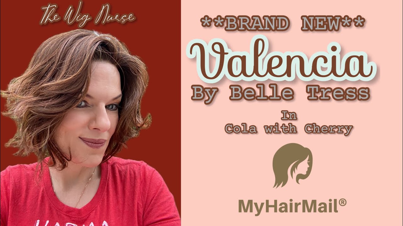 BRAND NEW BELLE TRESS!!! VALENCIA IN THE COLOR COLA WITH CHERRY!!!