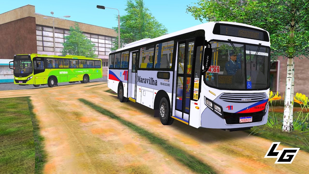 🔴[OMSI 2] Caio Apache Vip IV OF-1519 BlueTec 5 +G29 | Maravilha Auto Ônibus - Mapa Omninsk V4.0