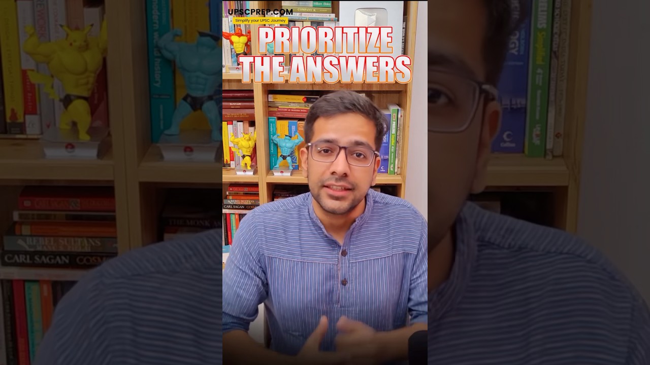 Perfect 20 answers in UPSC Mains