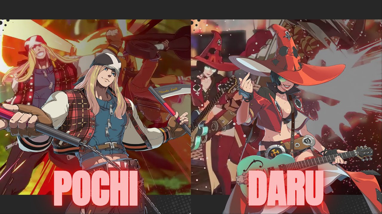 Guilty Gear Strive Pochi Axl VS Daru Ino High Level Gameplay
