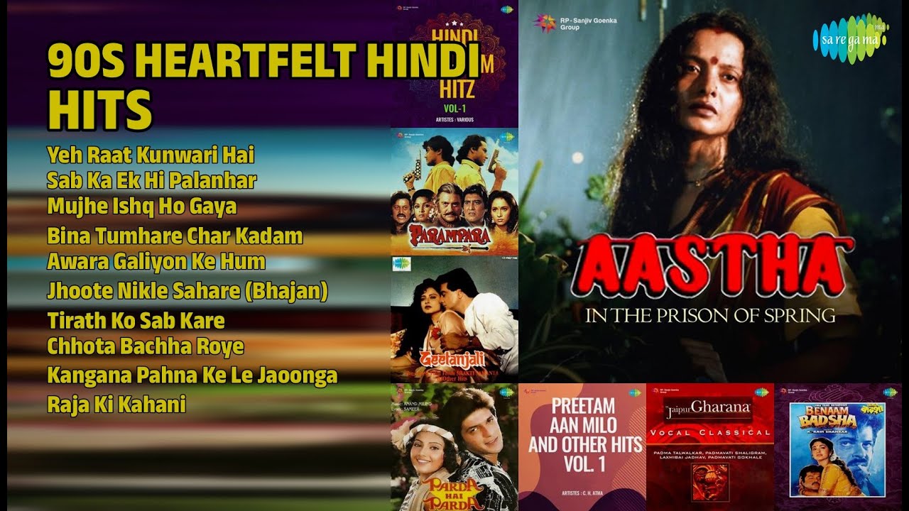 90s Heartfelt Hindi Hits | Yeh Raat Kunwari Hai | Sab Ka Ek | Mujhe Ishq Ho Gaya | Bina Tumhare Char