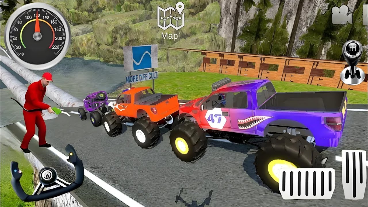 Juegos Moto de Motor 3D - Extrema de Motocicletas Offroad Outlaws Android / IOS FHD gameplay #2