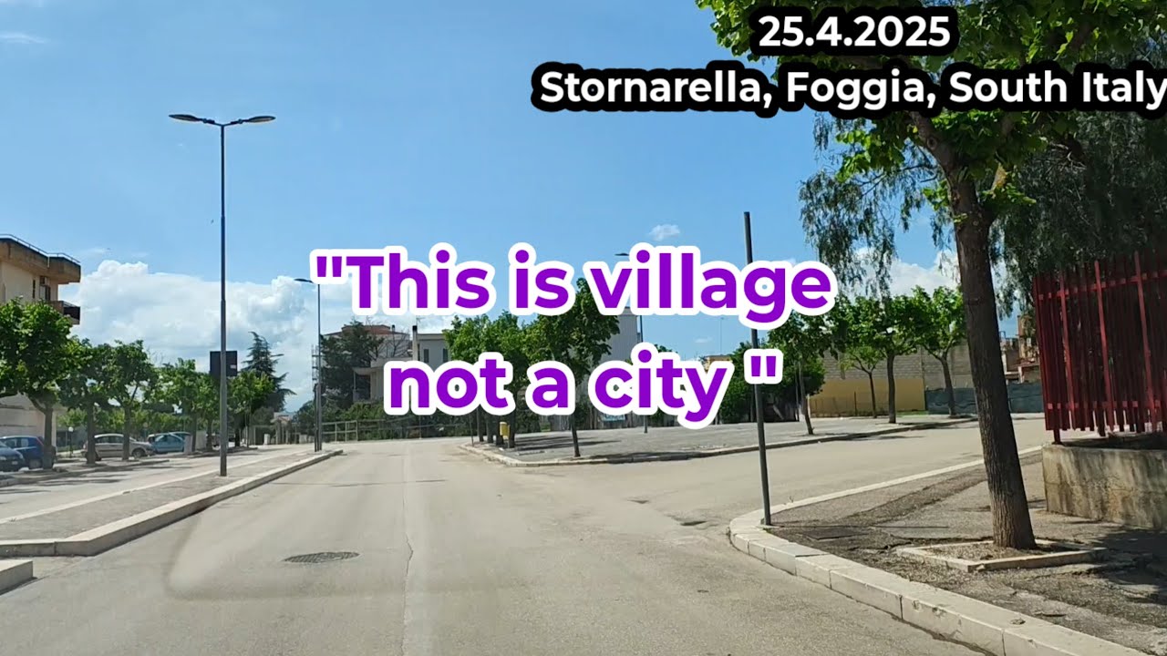 Stornarella | Stornara | Village in Italy | Foggia | Apulia | South Italy