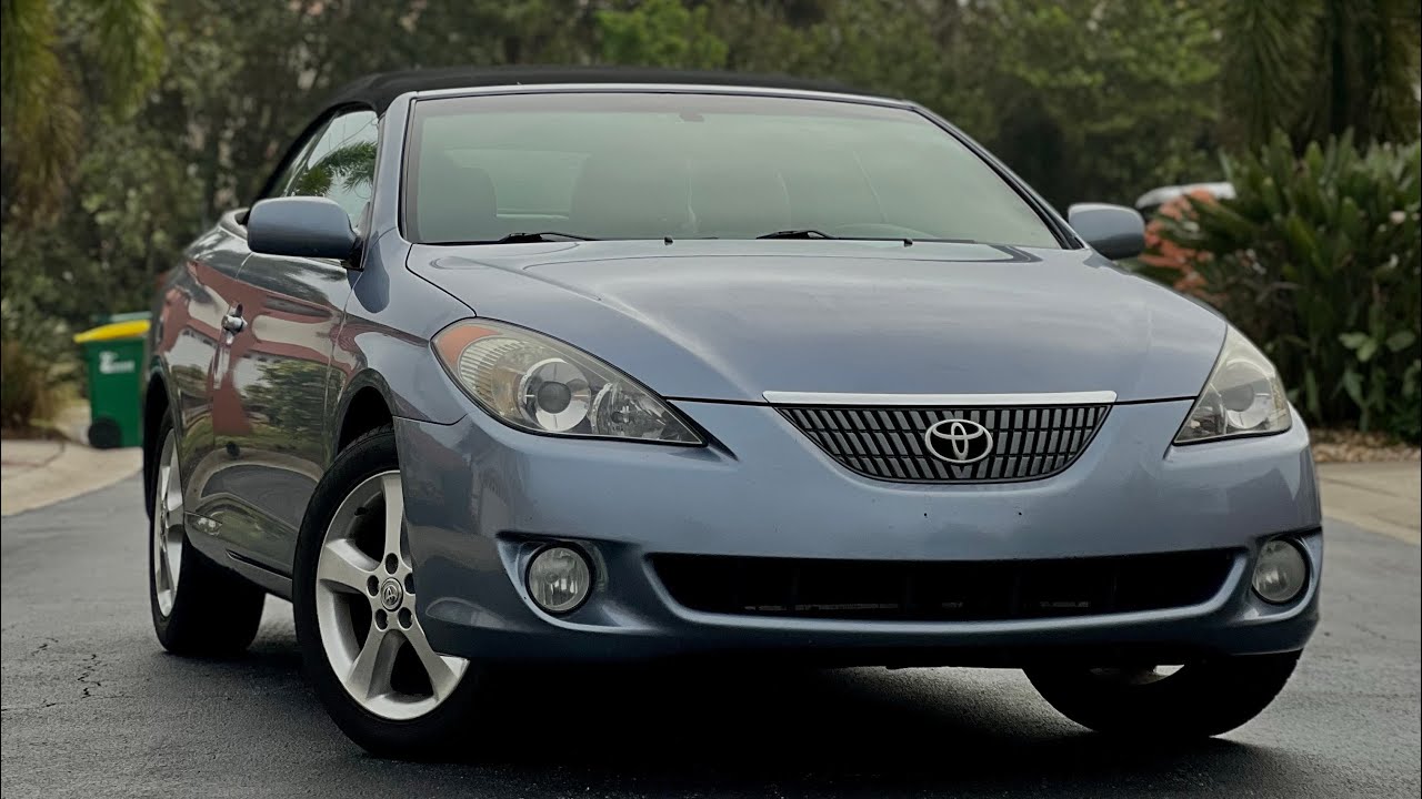Detailing my aunts 2006 Toyota Solara. I had too use a car wash vacum for the rugs…