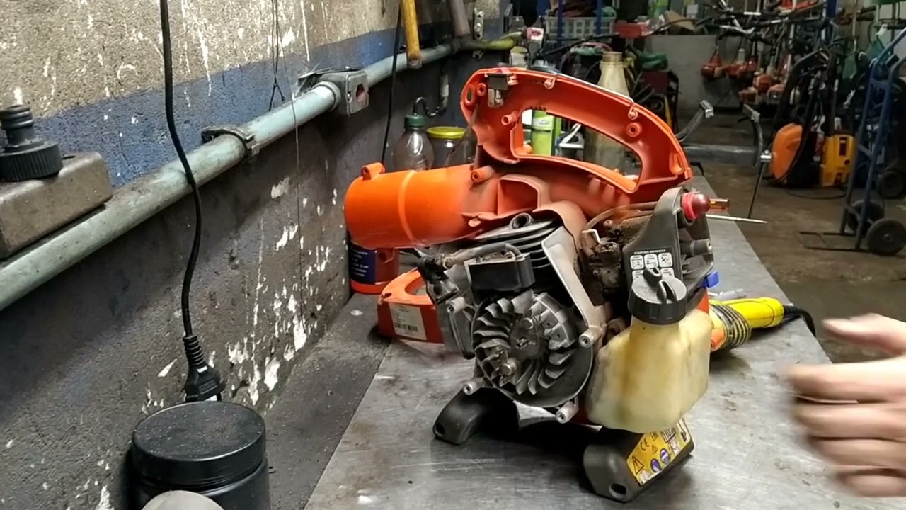 Veja Desmontagem Completa Soprador #husqvarna