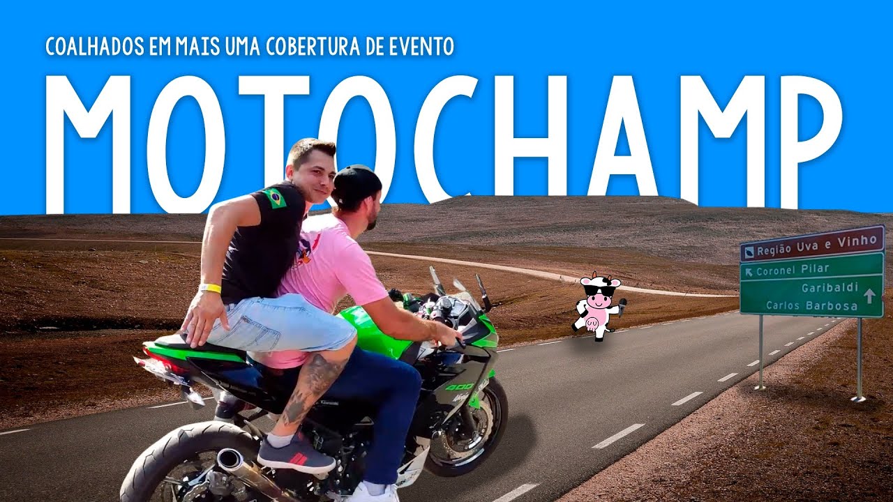 Galera do Coalhados prometendo nada e entregando tudo no Motochamp!