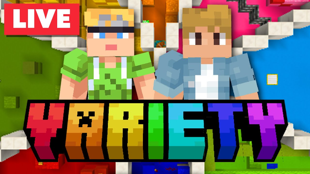 🔴 Minecraft Variety with @SolidarityGaming