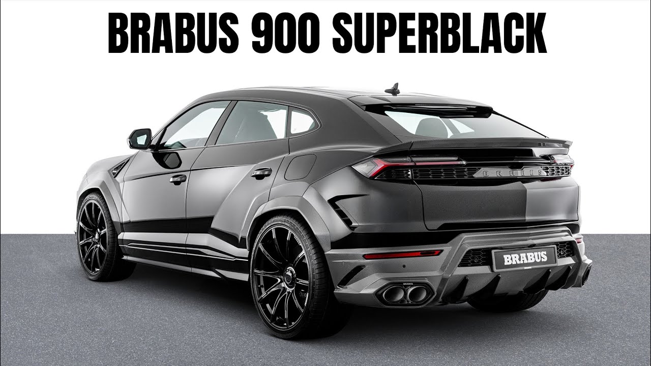 NEW 2026 BRABUS 900 SUPERBLACK is the coolest Lamborghini Urus SE ever!