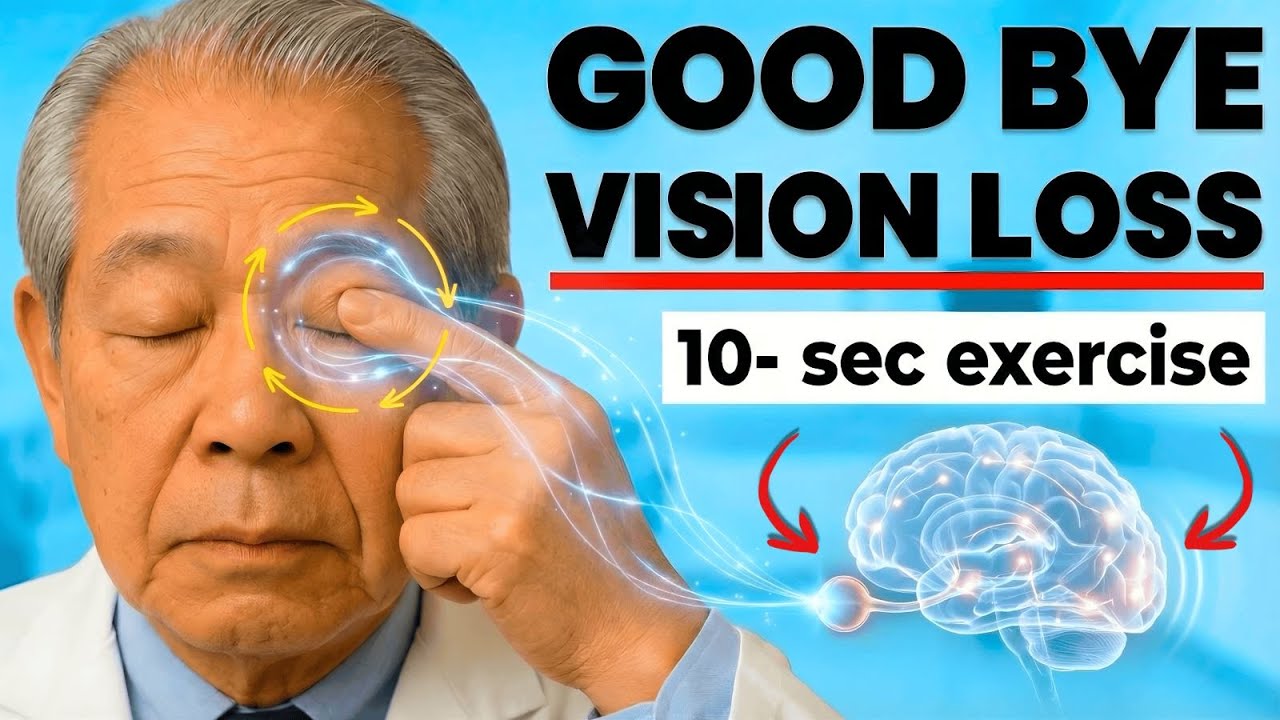 Do This 10-Second Eye Exercise After You Wake Up for Clearer Vision All Day (60+)