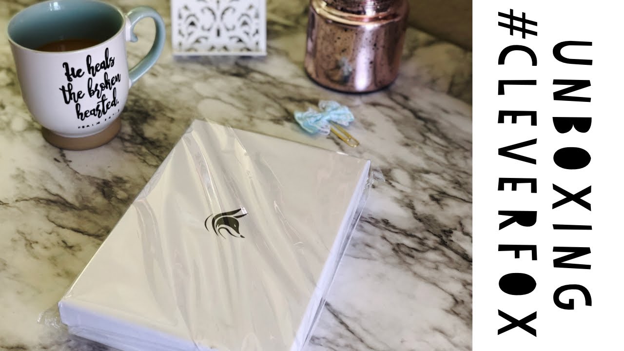 Unboxing Clever Fox Planner Daily Layout | First Impressions | Clever Fox Collaboration