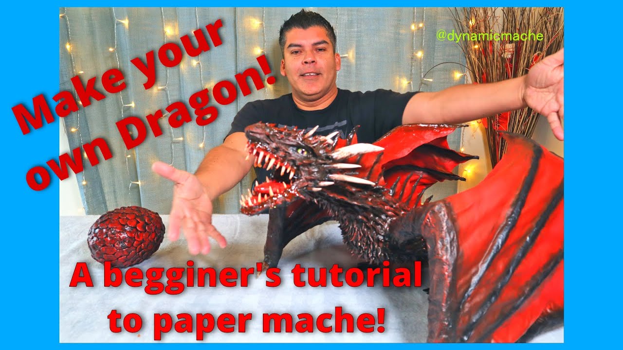 Dragon sculpture step by step.