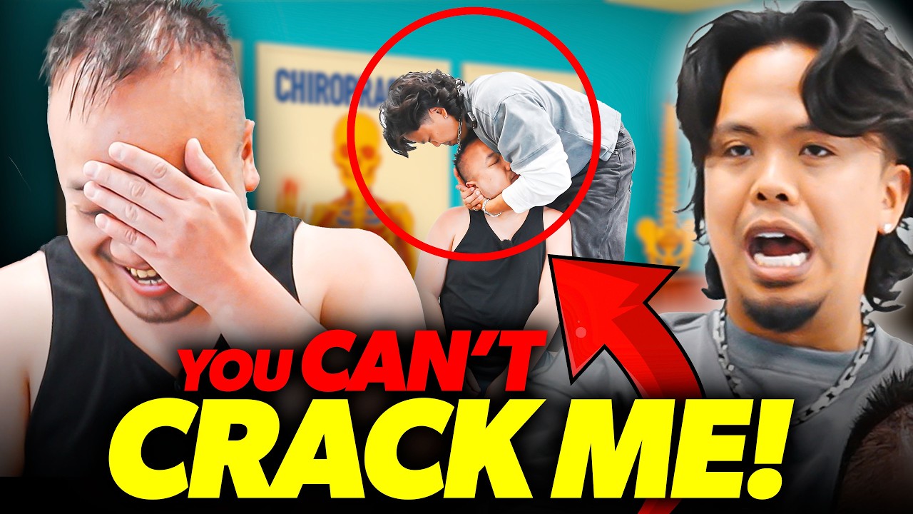 HE SAID: **IM IMPOSSIBLE TO CRACK** ‼️😱 | Asmr Chiropractor Back Pain & Neck Pain | Dr Tubio