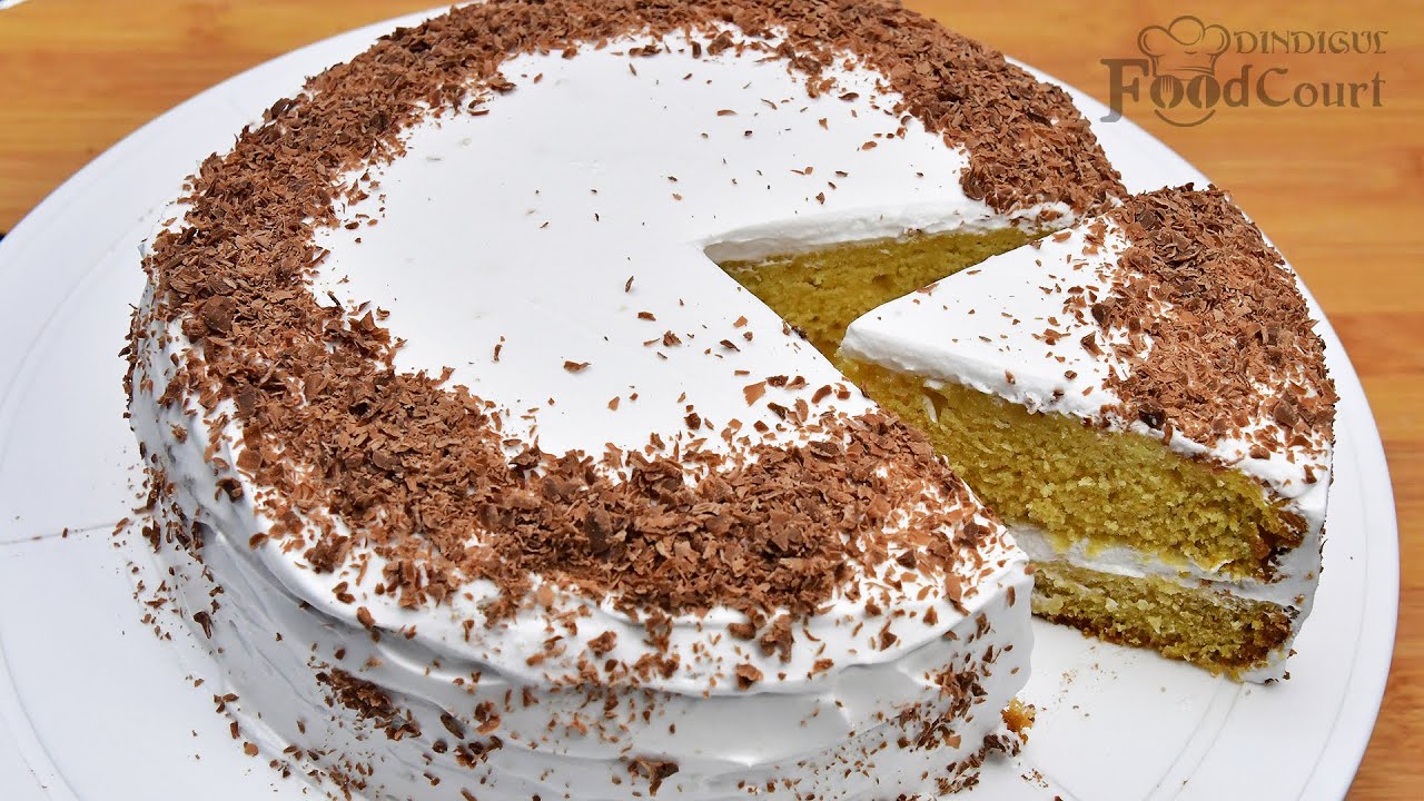 Easy Vanilla Cake Without Oven/ Vanilla Cake Recipe