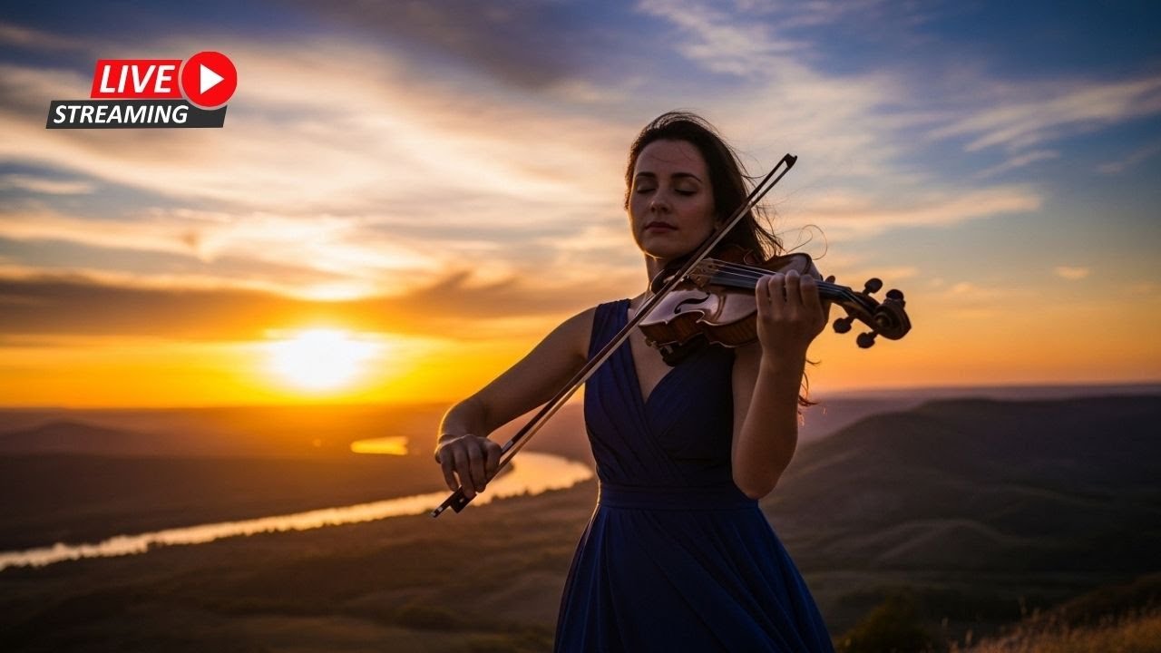 LIVE Relaxing Violin Music 🎻 | Soft Instrumental for Work, Reading & Stress Relief