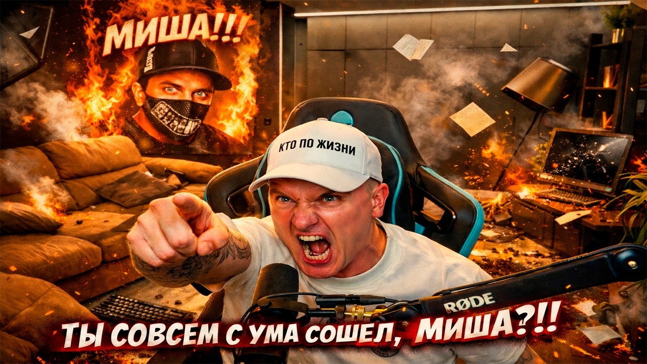 МИША УБЕЖАЛ ОТ ВИТАЛИЯ РЕУТОВА | МИША СПАЛ С МАЛОЛЕТКАМИ +18 ? | КОНФЛИКТ КПЖ И МИШИ БИГБОЯ