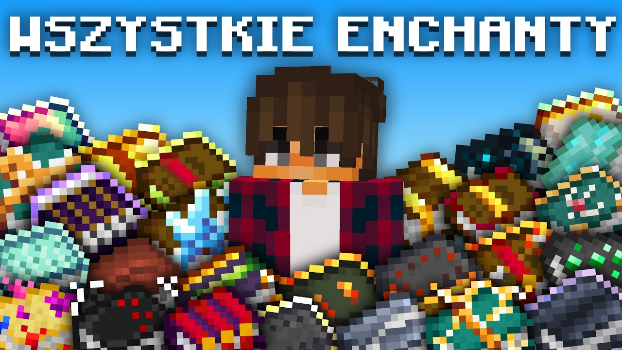 Zdobyłem WSZYSTKIE ENCHANTY w 24 GODZINY w Minecraft!