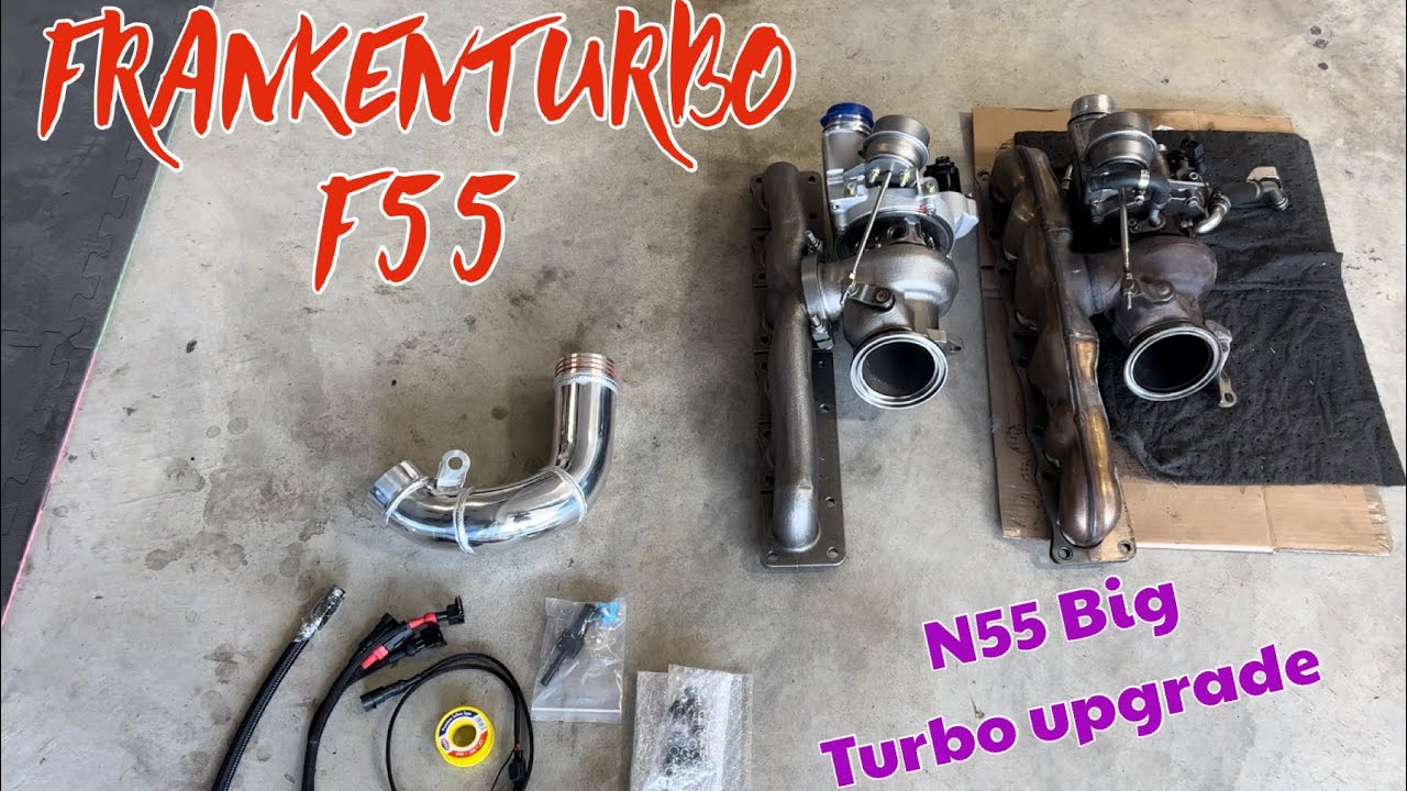 BMW N55 Upgrade: Installing the FrankenTurbo F55 Turbo for Big Turbo Power!
