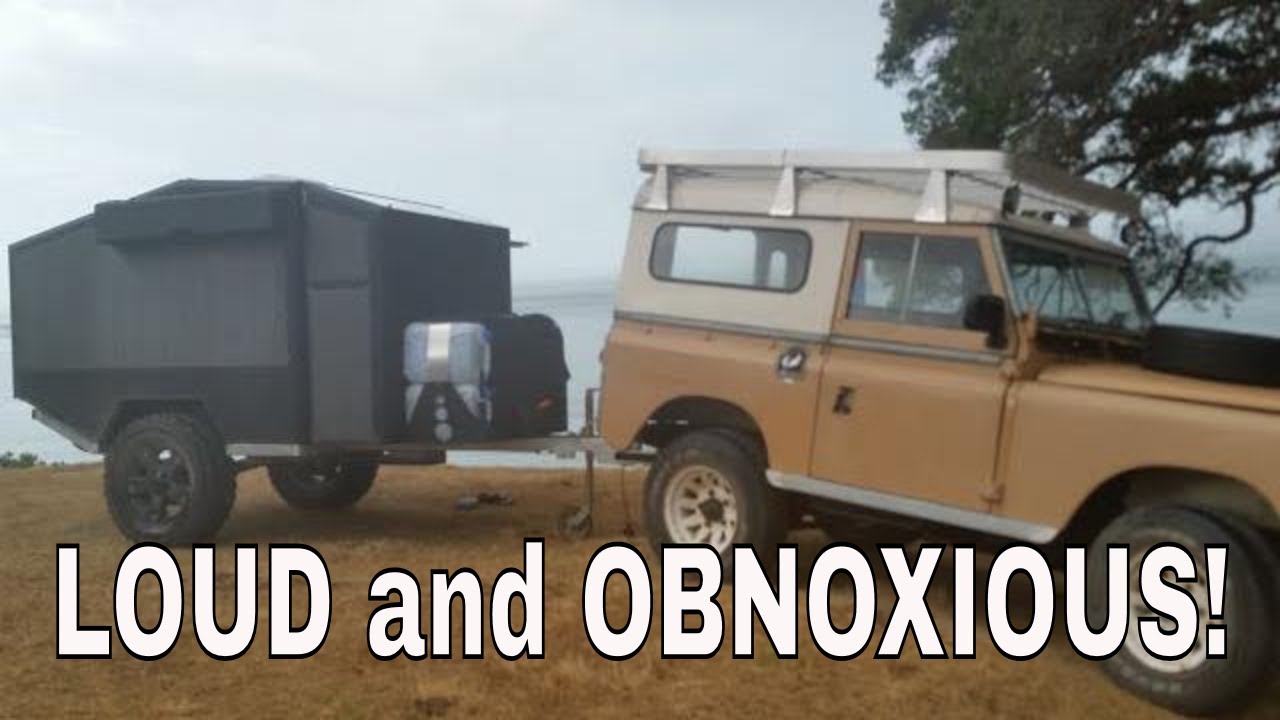 Land Rover  3300cc engine. Holden Commodore  transplant - Exhaust  Repair Fabrication DIY Off Grid