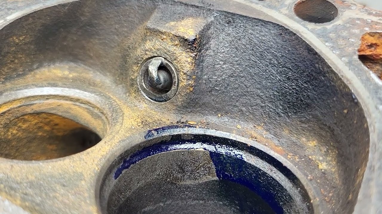 42. Chevy 193 Swirl port cylinder heads, stock intake & slightly modified throttle body. No crying!