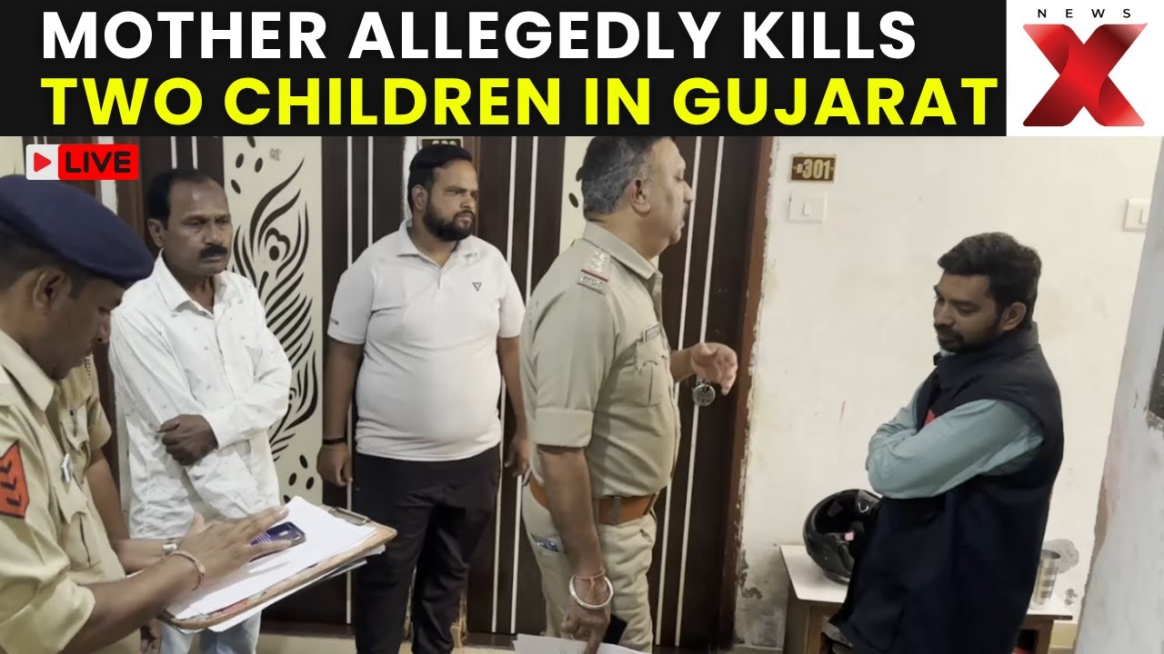 Navasari Tragedy LIVE: Mother Allegedly Kills Two Children | Police Investigate | Gujarat Crime