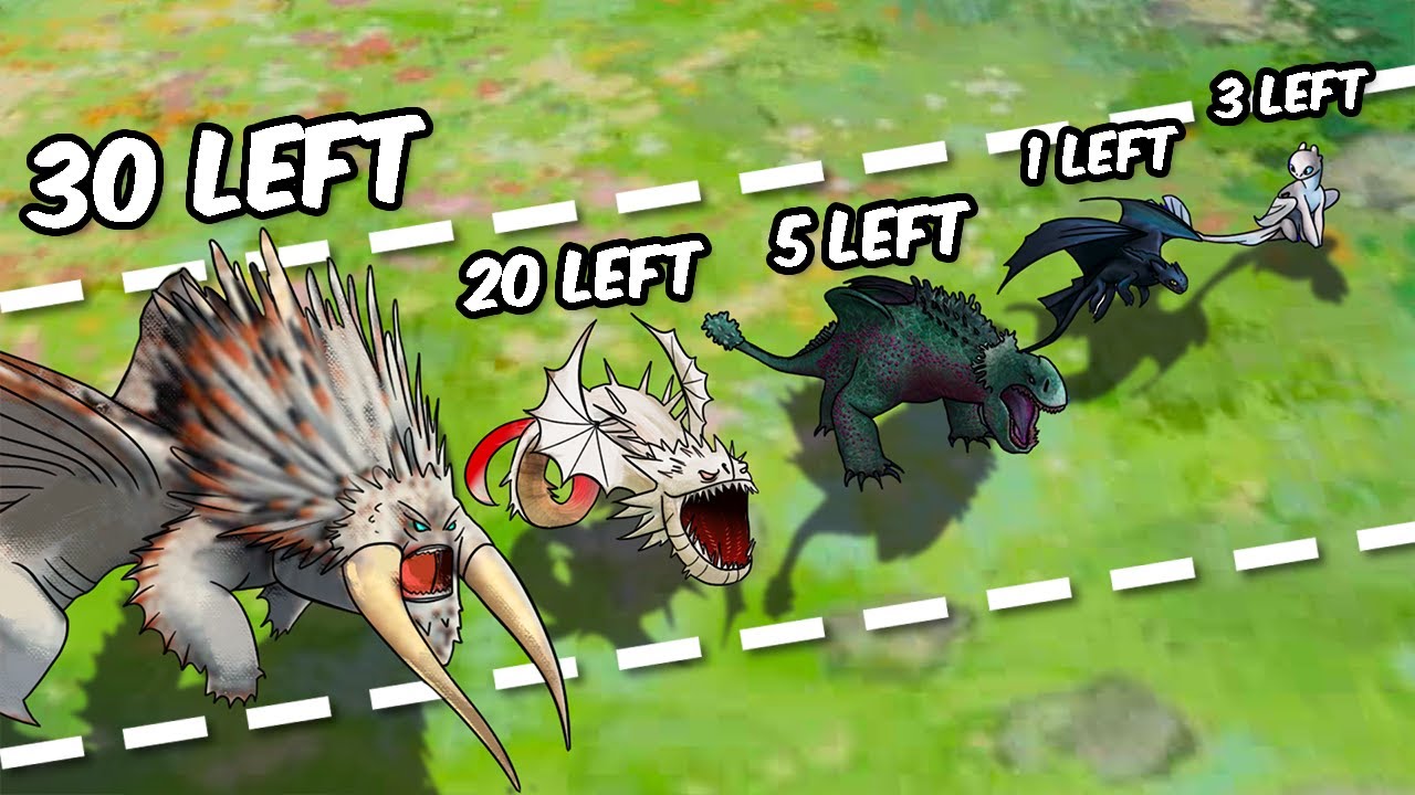 The 10 Rarest Dragon Species in How To Train Your Dragon