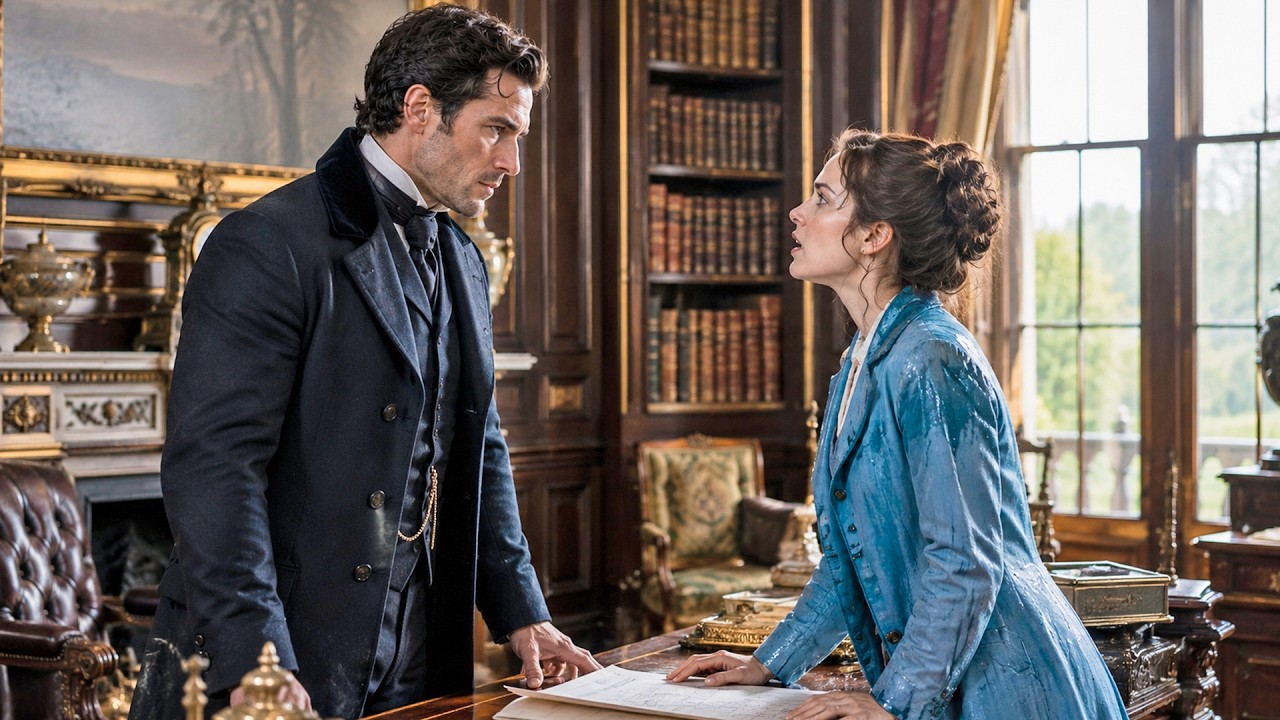 He Swore to Ruin Her Family's Name&mdash;But the Ruthless Duke Couldn't Stop Looking at Her Lips