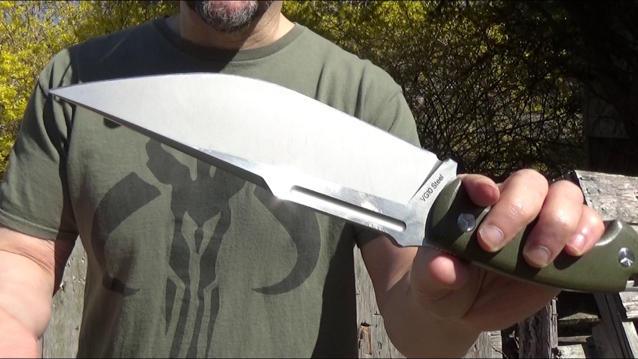 Deadly Sitivien ST40 Knife, Fixed Blade Knife Review ($72-80) Perfect for Destroying Civilization
