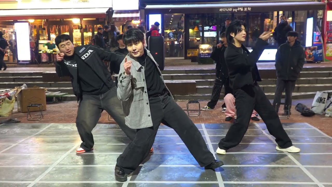 260123 폭설과 함께 WIT(위트) 비보이 댄스팀 공연 Full ver + 게스트 2 공연