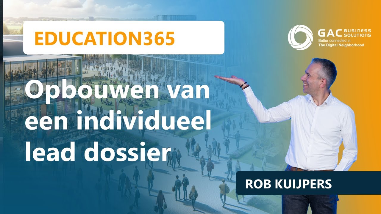 Individueel lead dossier in Education365