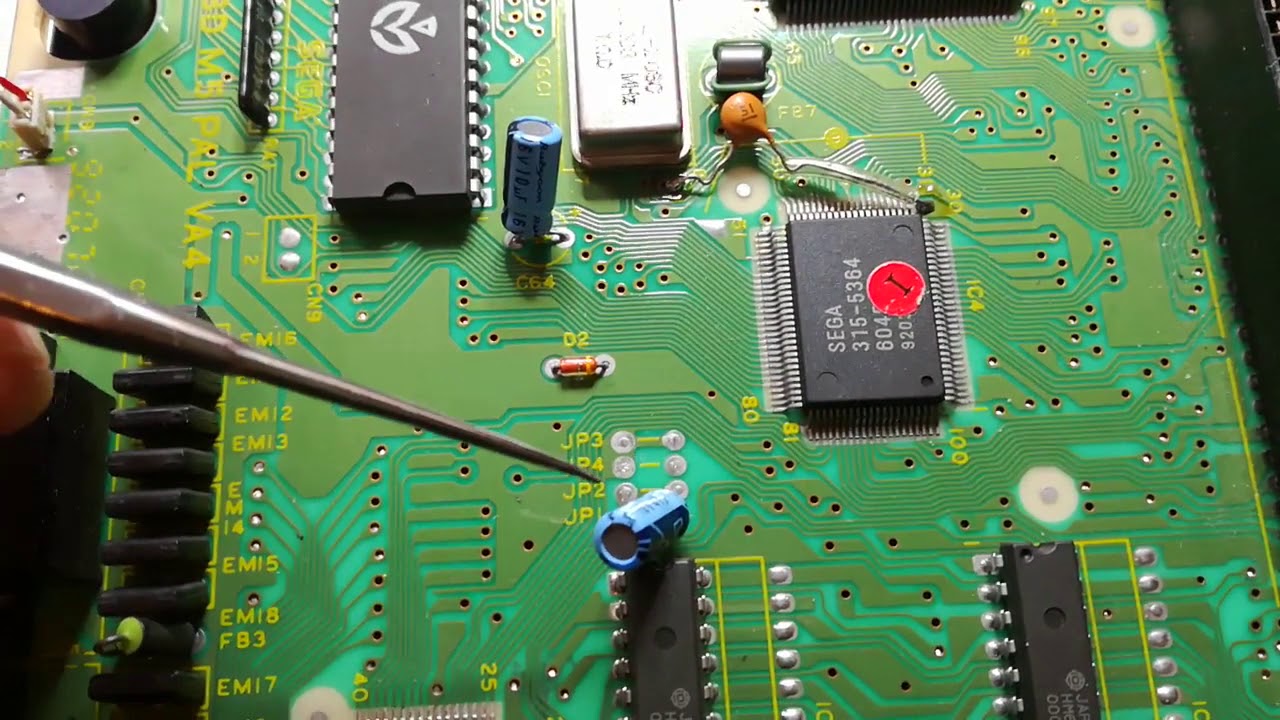 Mega Drive RGB Bypass CSync e modifica Universale 50-60 Hz