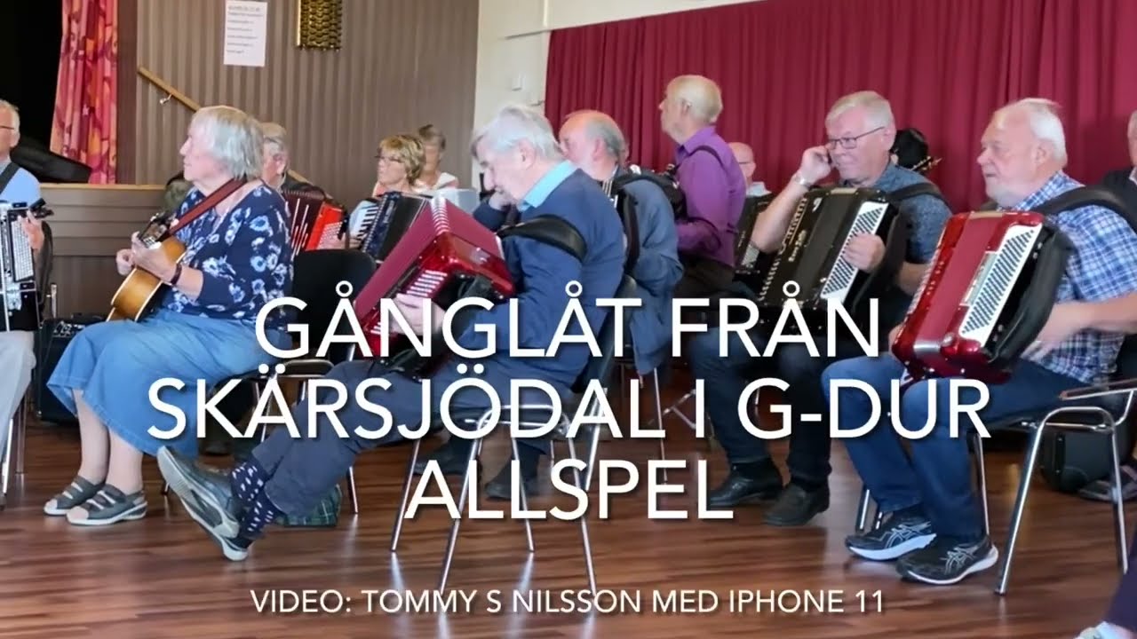 Gånglåt från Skärsjödal - Allspel G-dur - Vittsjö 2022 Spelmansträff