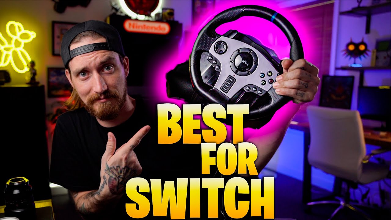 The Best Wheel for Nintendo Switch! PXN v9 Steering Wheel