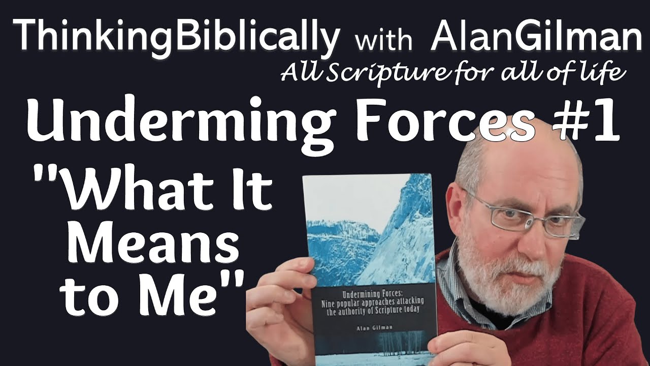 Undermining Forces #1: What it means to me
