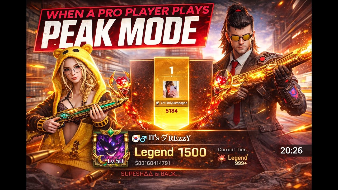 🔴 LIVE &ndash; Blood Strike Peak Mode | Intense Ranked Matches 🔥 | Cave_LKWelcome to the LIVE stream! 🔴