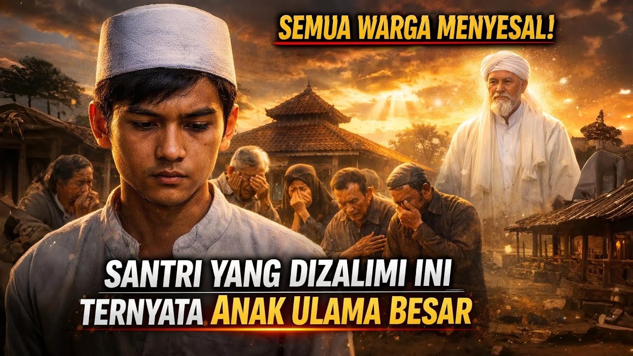 Semua Warga Menyesal Medzolimi Santri Ini ‼️ TERNYATA ANAK ULAMA TERSOHOR ‼️‼️