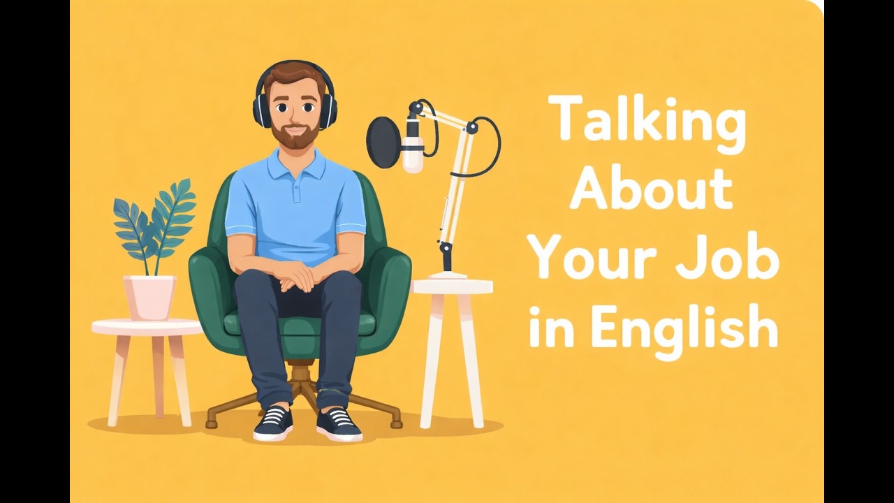 How to Talk About Your Job in English (Easy Phrases for Beginners)