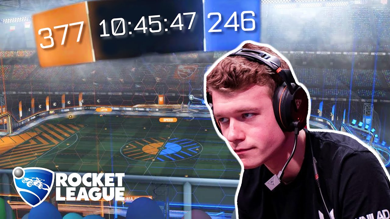 Самая длинная игра в истории Rocket League