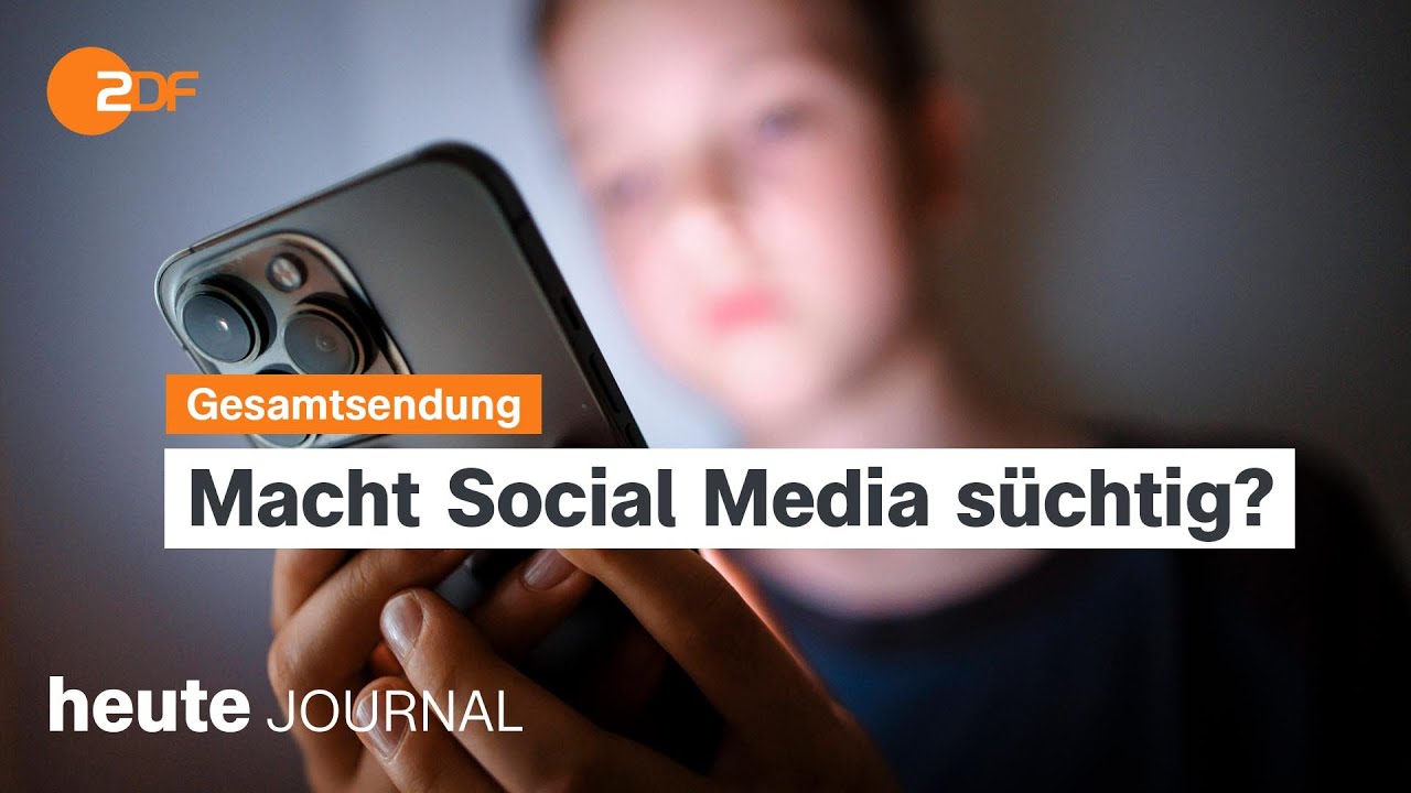 heute journal vom 26.08.2025 Social-Media-Sucht, Angriff auf Klinik, Nationalgarde in Washington
