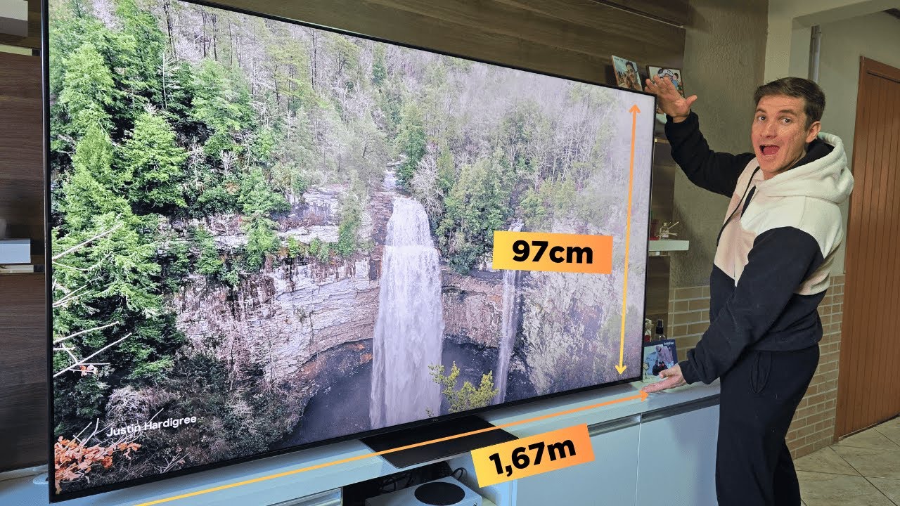 TV com TELA GRANDE - Como Escolher? Vale a Pena Comprar? Entenda TUDO!