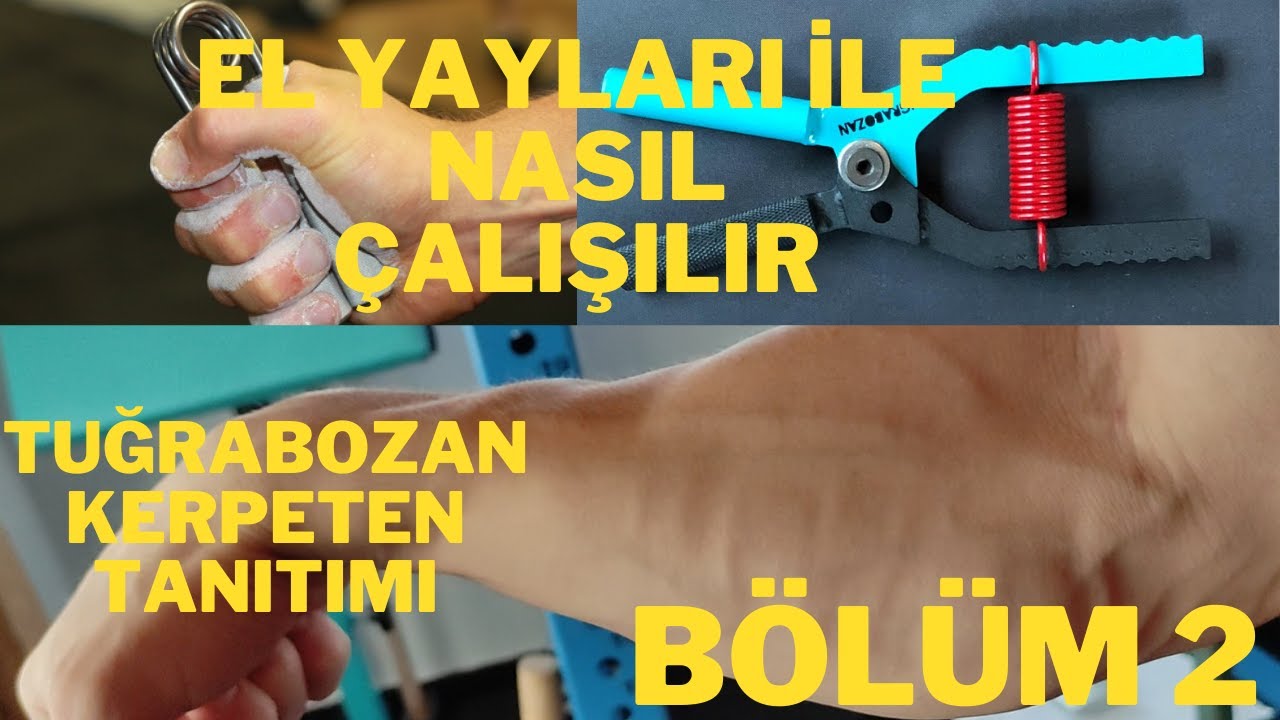 EL YAYLARI İLE NASIL ÇALIŞILIR - ANTRENMAN PROGRAMI HİÇBİR YERDE BULAMAYACAĞINIZ TAVSİYELER BÖLÜM 2