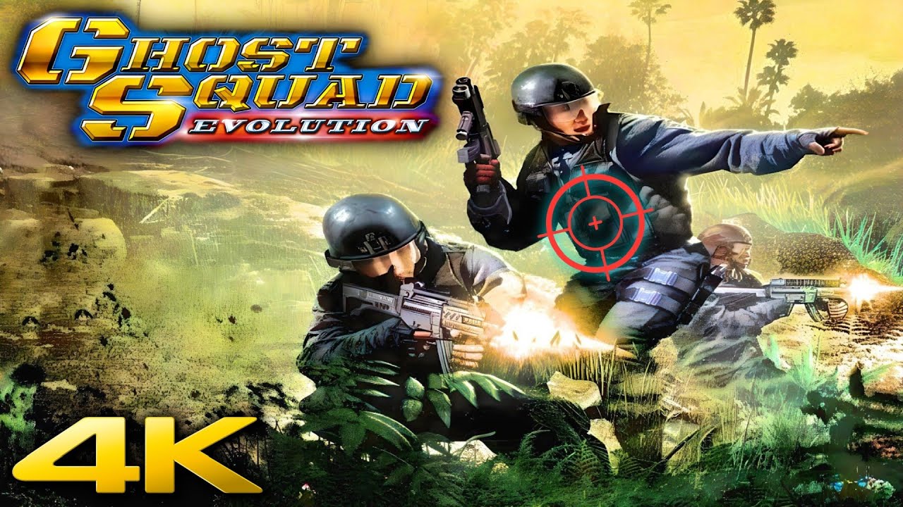 ⭐ Ghost Squad Evolution | 4K/60FPS Arcade Playthrough (SEGA Lightgun Shooter)