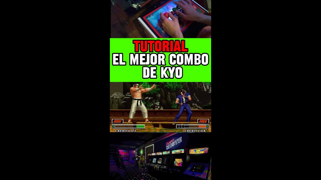 TUTORIAL de el mejor combo de kyo kusanagy- KOF 98